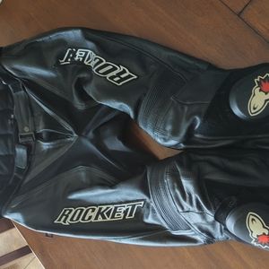 Joe Rocket leather ride pants